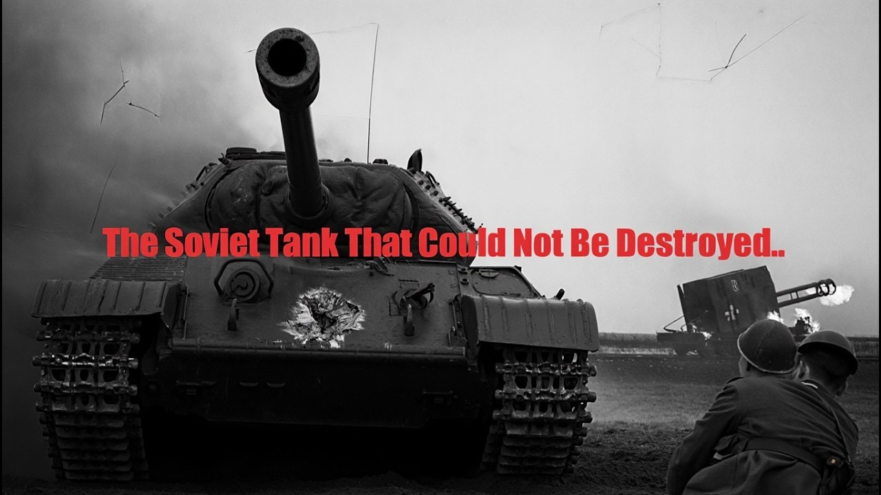 The German Nightmare. The Soviet Tank That Could Not Be Destroyed.