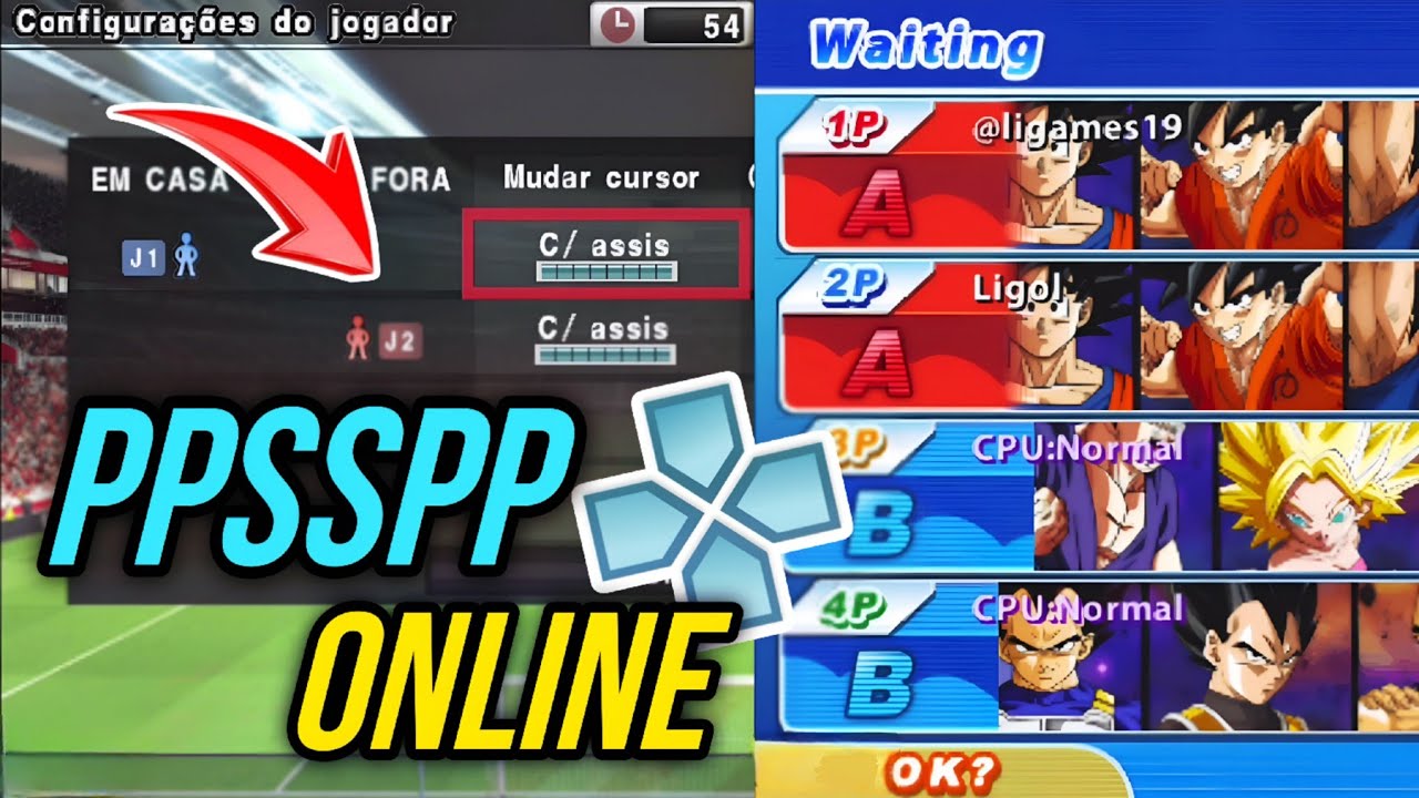 COMO jogar PPSSPP multiplayer ONLINE na NOVA ATUALIZAÇÃO (DIRETO DO PPSSPP)