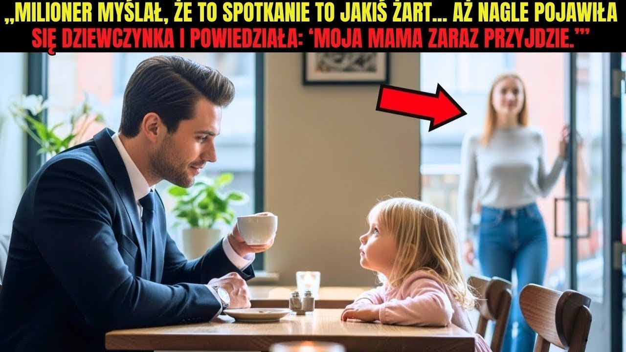 Milioner myślał, że to spotkanie to jakiś żart… aż nagle pojawiła się dziewczynka i powiedziała  „