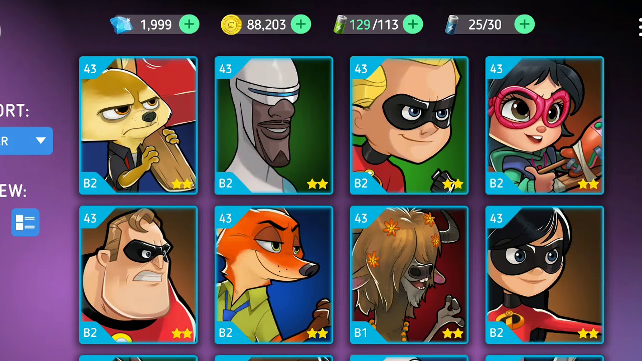 Disney Heroes: Battle Mode Chapter 5: Sky Line (P3)