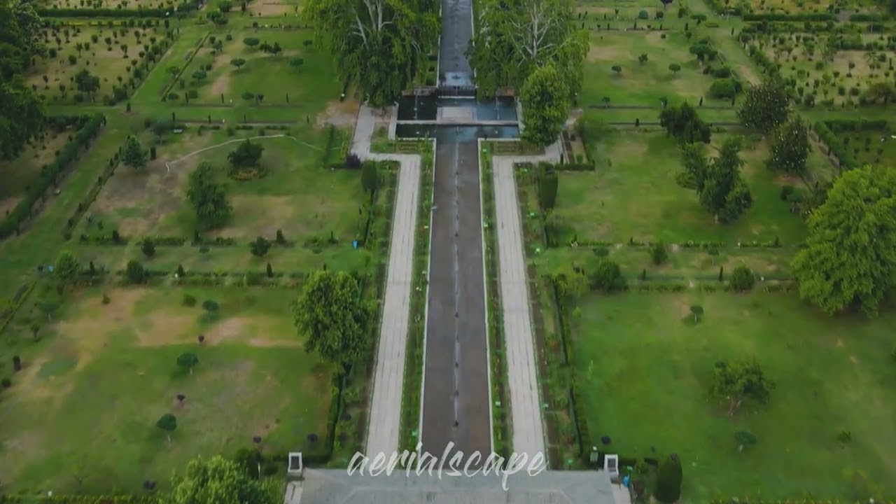 AERIAL VIEW OF SHALIMAR GARDEN