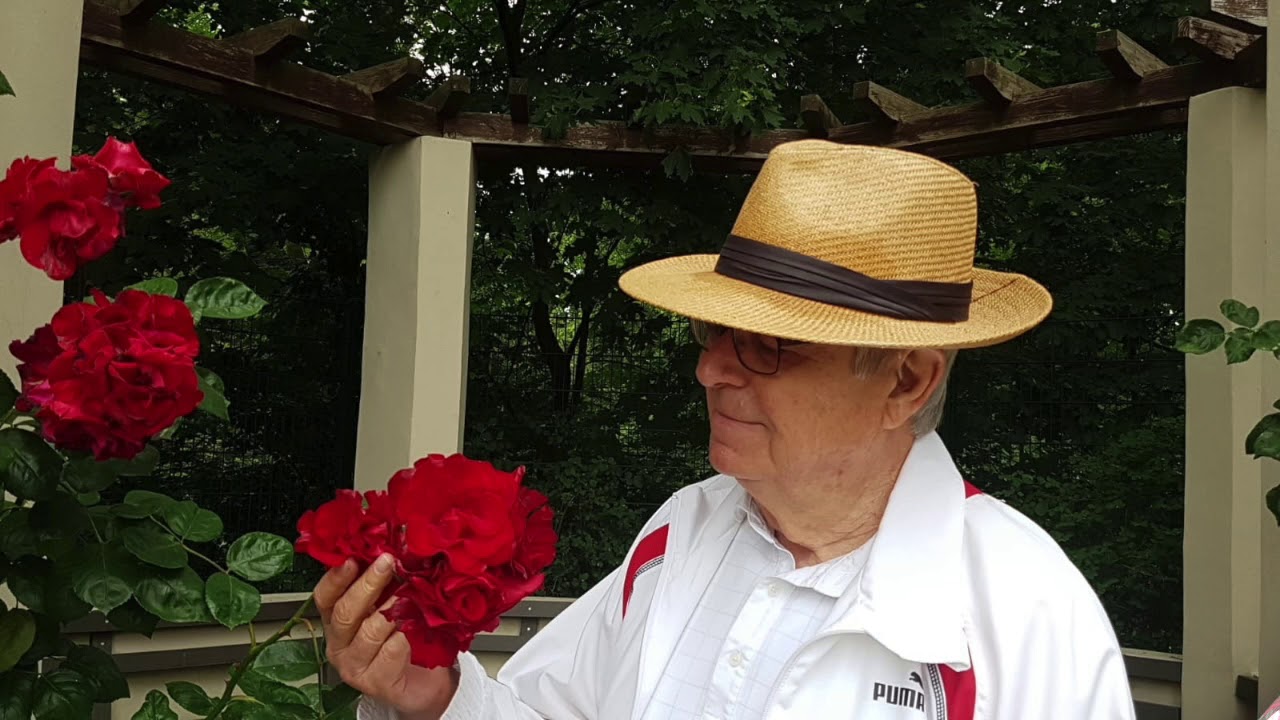 Helmut at  Rose Garden
