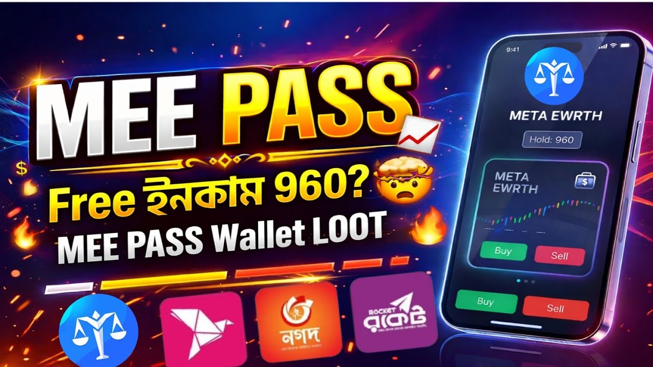 Meta Earth Wallet.Mee Pass Instant Payment Received 7.60$? Full Review By Bangali
