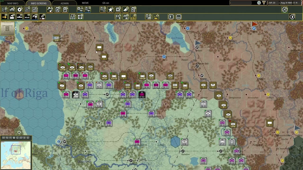 War in the East 2 : Road to Leningrad 2/2. JE PREND LENINGRAD ? OU J'ECHOUE LAMENTABLEMENT ?