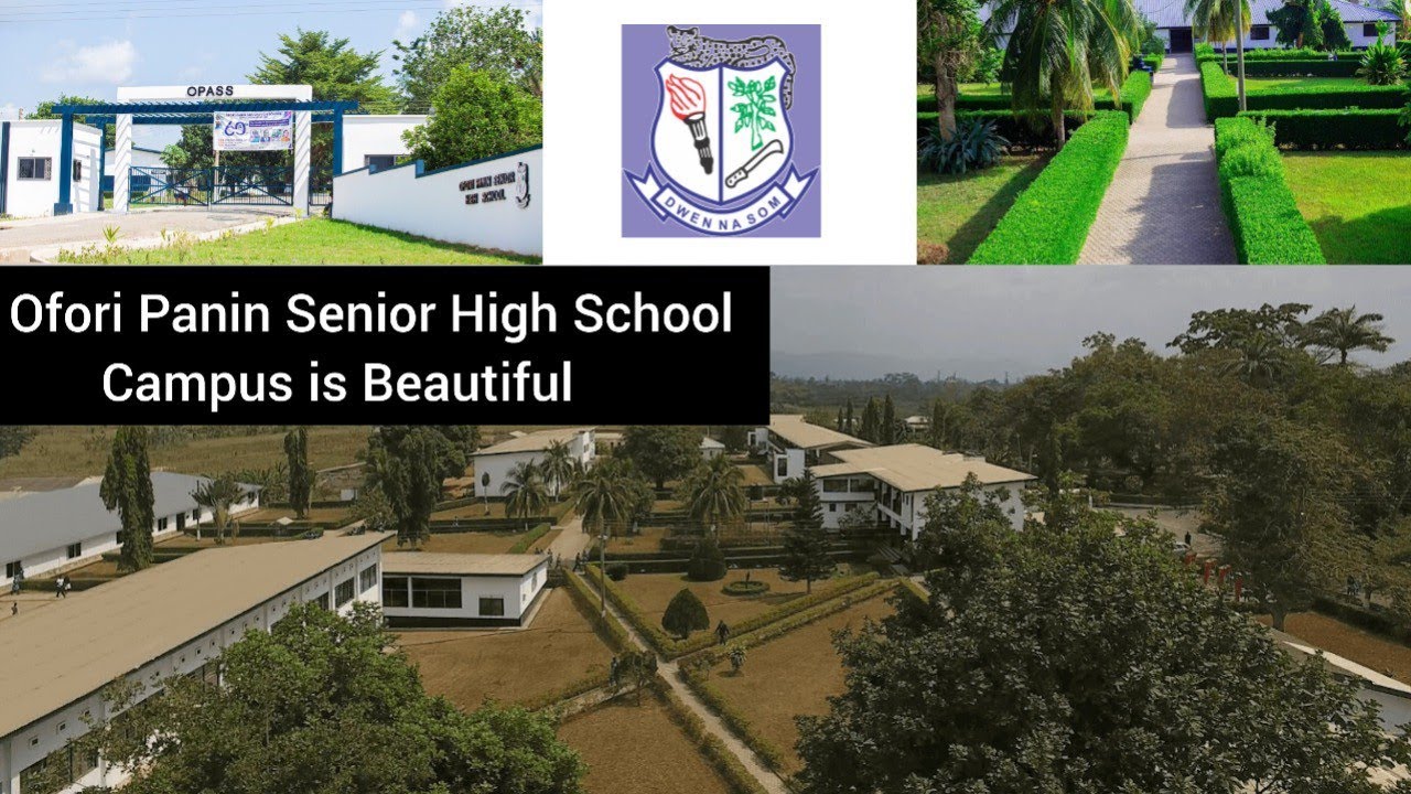 Ofori Panin Senior High School's Campus is Beautiful. OPASS Campus.