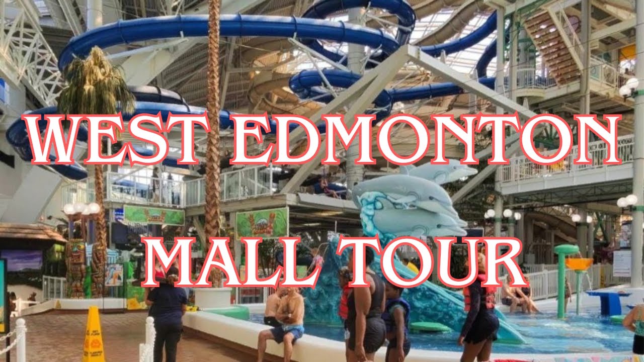 Экскурсия по торговому центру West Edmonton Mall | Крупнейший торговый центр в Северной Америке