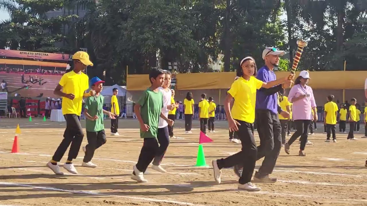 Athleto Spectra – Annual Sports Day 2025 New Horizon Public School, Airoli