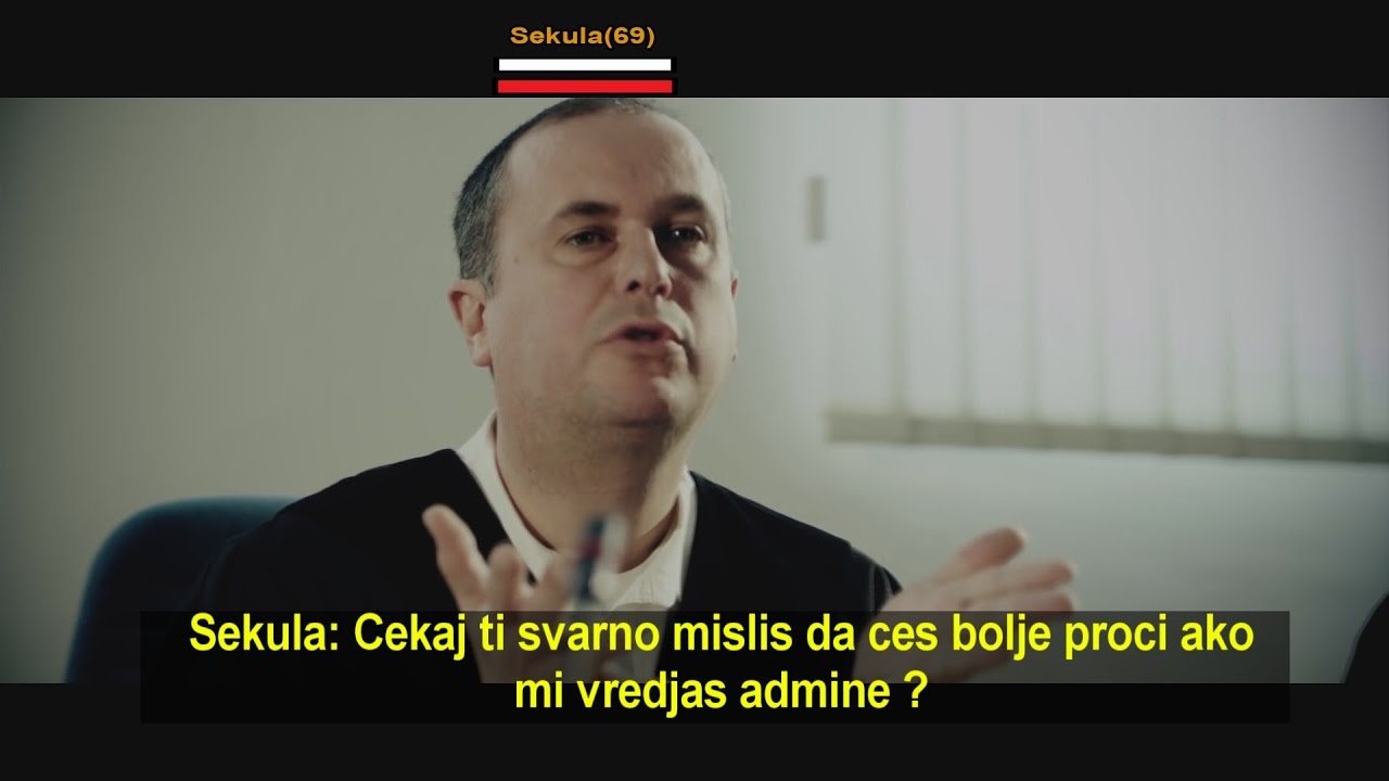 Subasic dok ga banuje Sekula PARODIJA (Sudjenje)!!! Old School SA-MP