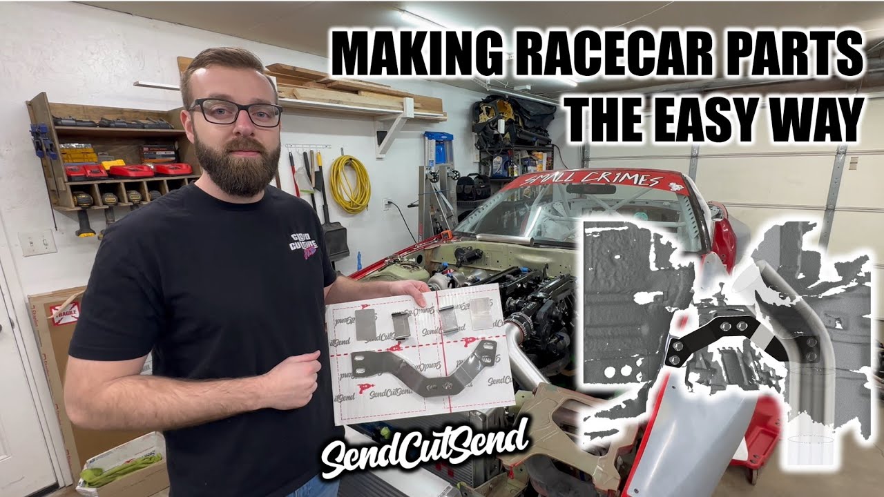 How to use CAD, 3D scanning, & SendCutSend for automotive fabrication