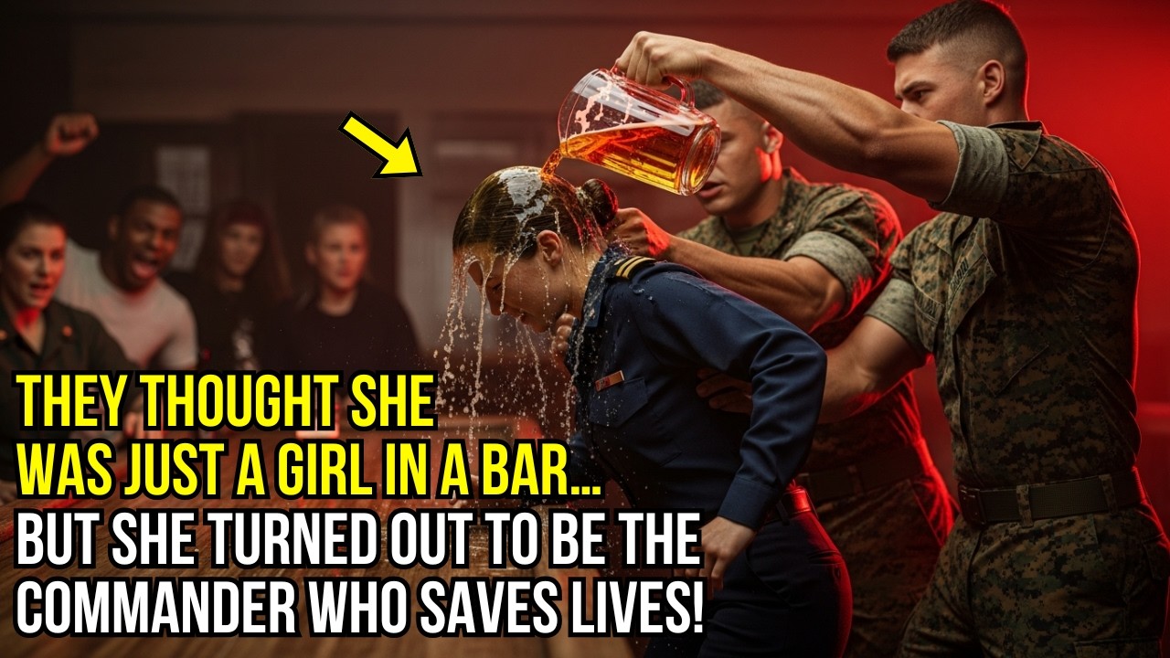 “Drink it, b*tch!” They Soaked Her—Clueless She Was the Navy SEAL Who Led Their Task Force.