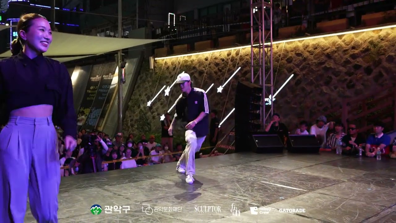 [2023 그루브인관악] Freestyle 1on1 Battle 본선 16-8강 : Yumeki VS Yellow D(최병호)