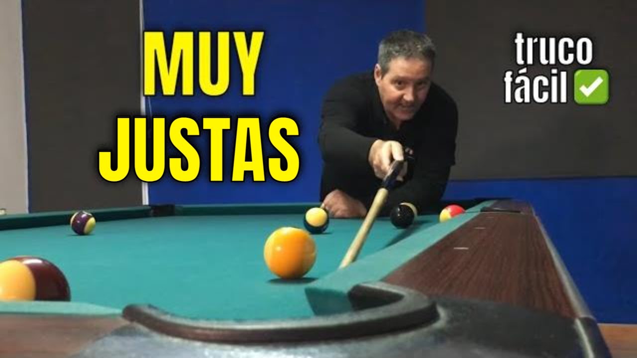 Truco para Bolas que PASAN MUY JUSTAS Por La Banda | Billiard Fanatic