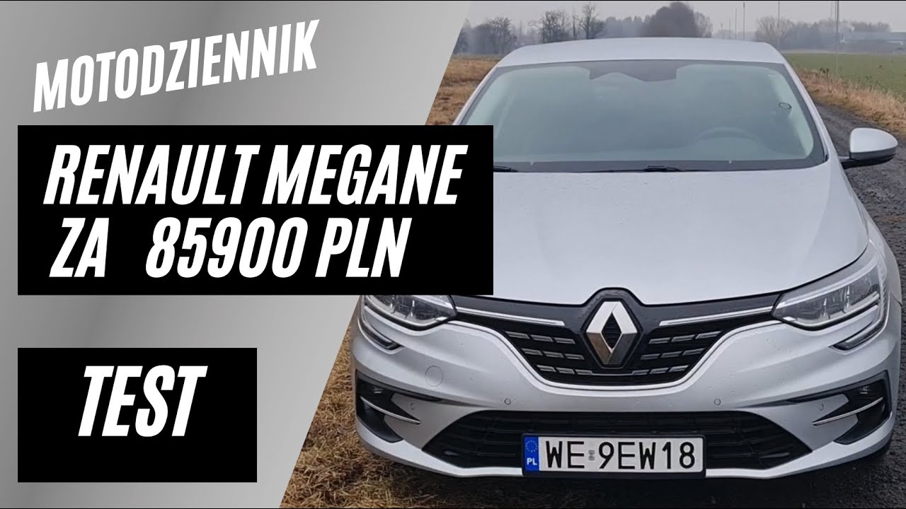 Motodziennik test - RENAULT MEGANE 1.3 benzyna 140 koni. Najtańszy kompakt w PL (85900)