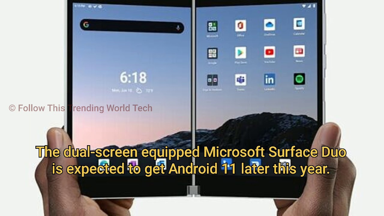 Microsoft Surface Duo will hopefully get Android 11 by mid-2021