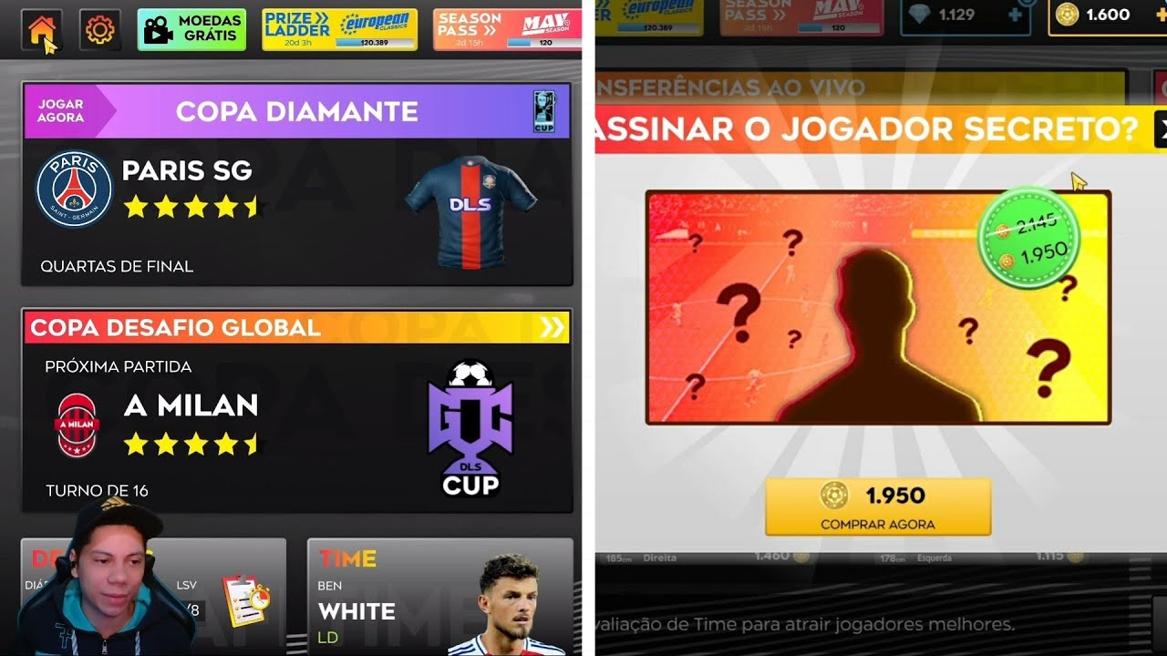 DLS 25 | Modo Carreira Londres FC 