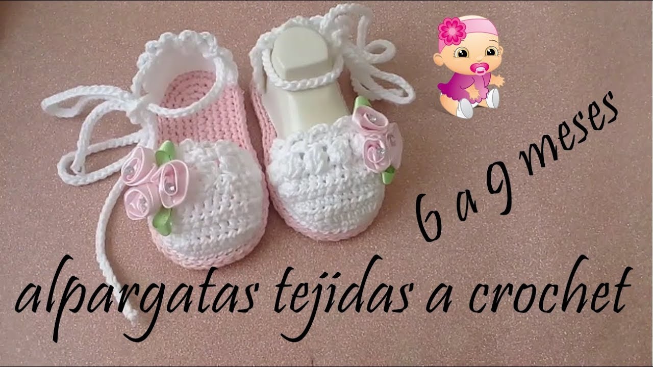 alpargatas tejidas a crochet