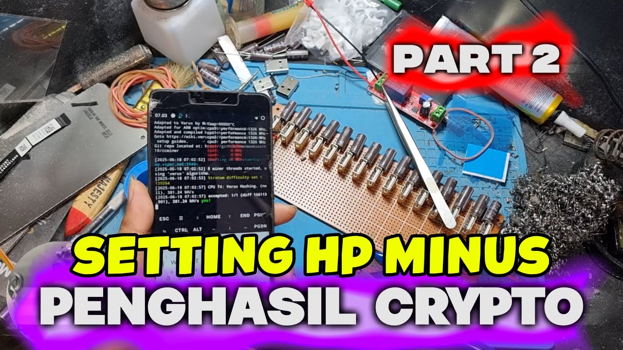 PART 2 UPDATE | BERBURU CYPTO CURRENCY MENGGUNAKAN HP