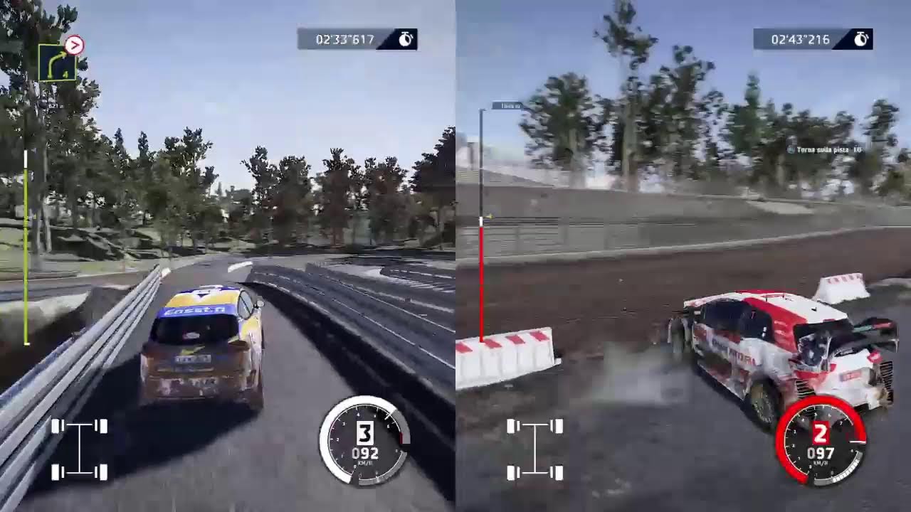 WRC 10 FIA World Rally Championship - Multiplayer Gameplay.