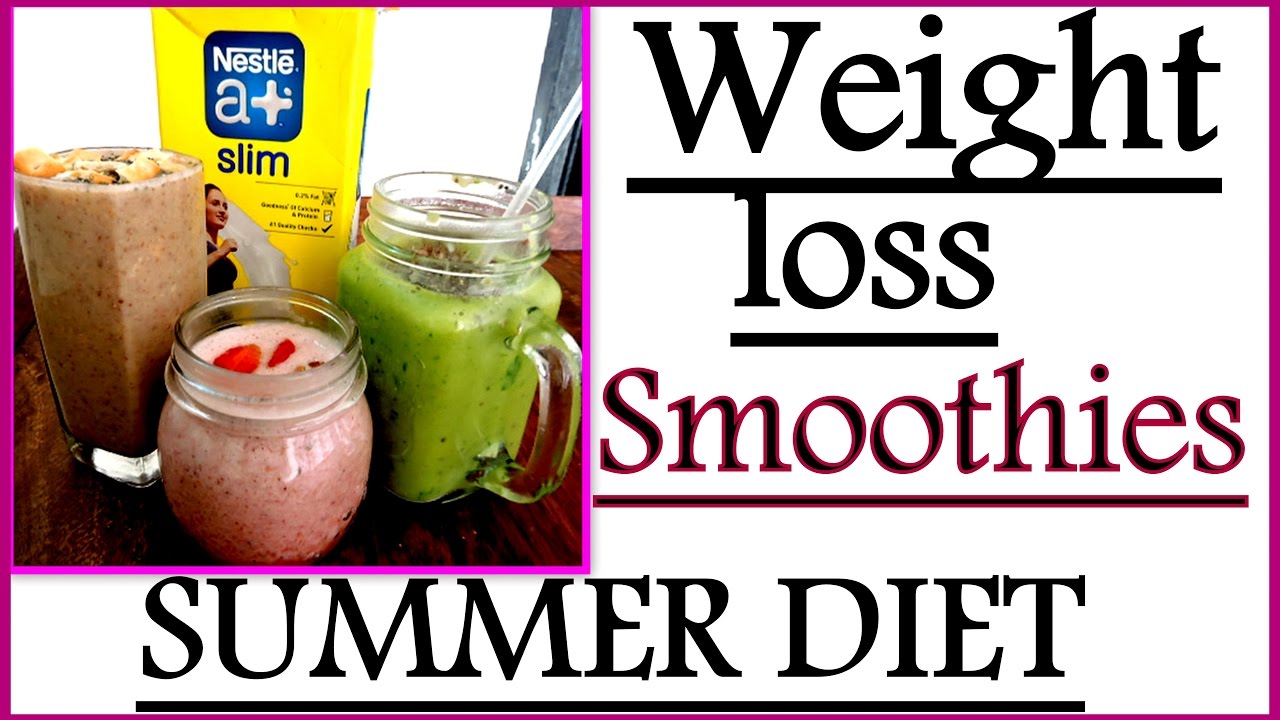 Weight Loss Smoothie Recipes for Summer | Smoothies Diet for Weight Loss | Fat to Fab