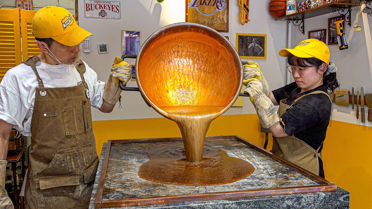 Вот как делают настоящий фадж — Ручная работа, сделано от души, в Корее