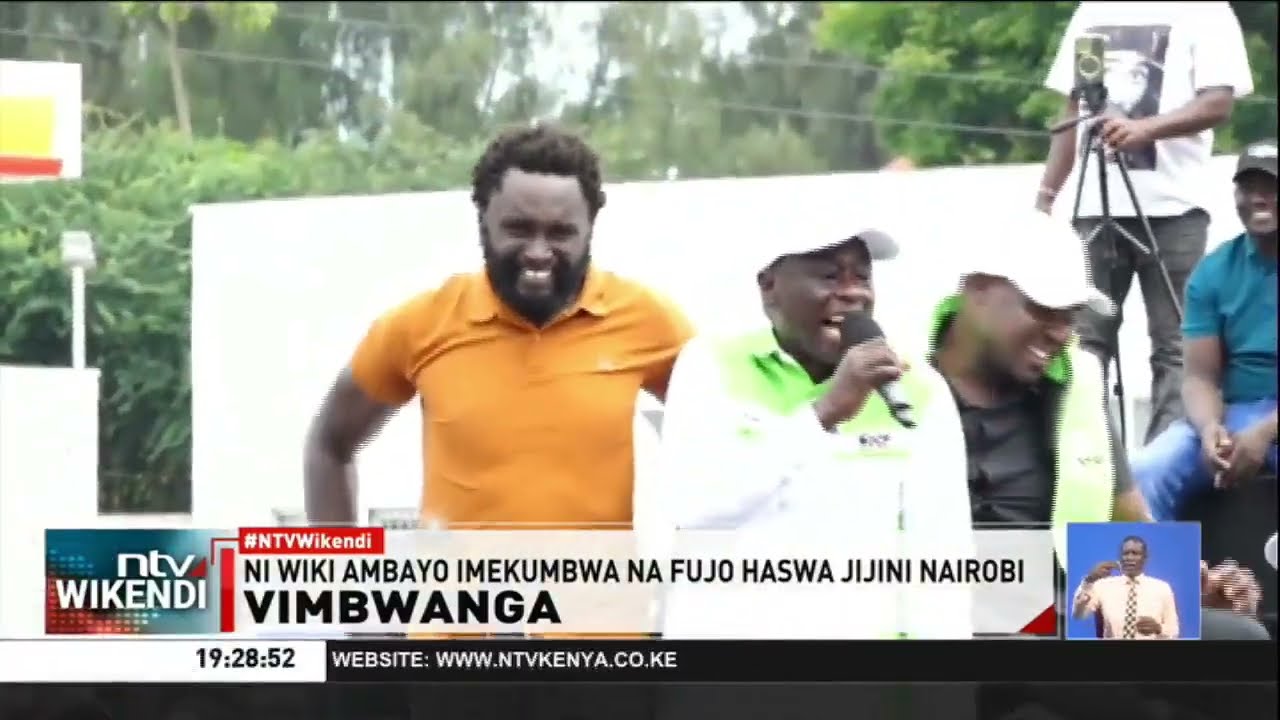 Vimbwanga: Rigathi azua moto, Wambua abanwa, mavazi ya Gathoni yatikisa Bunge