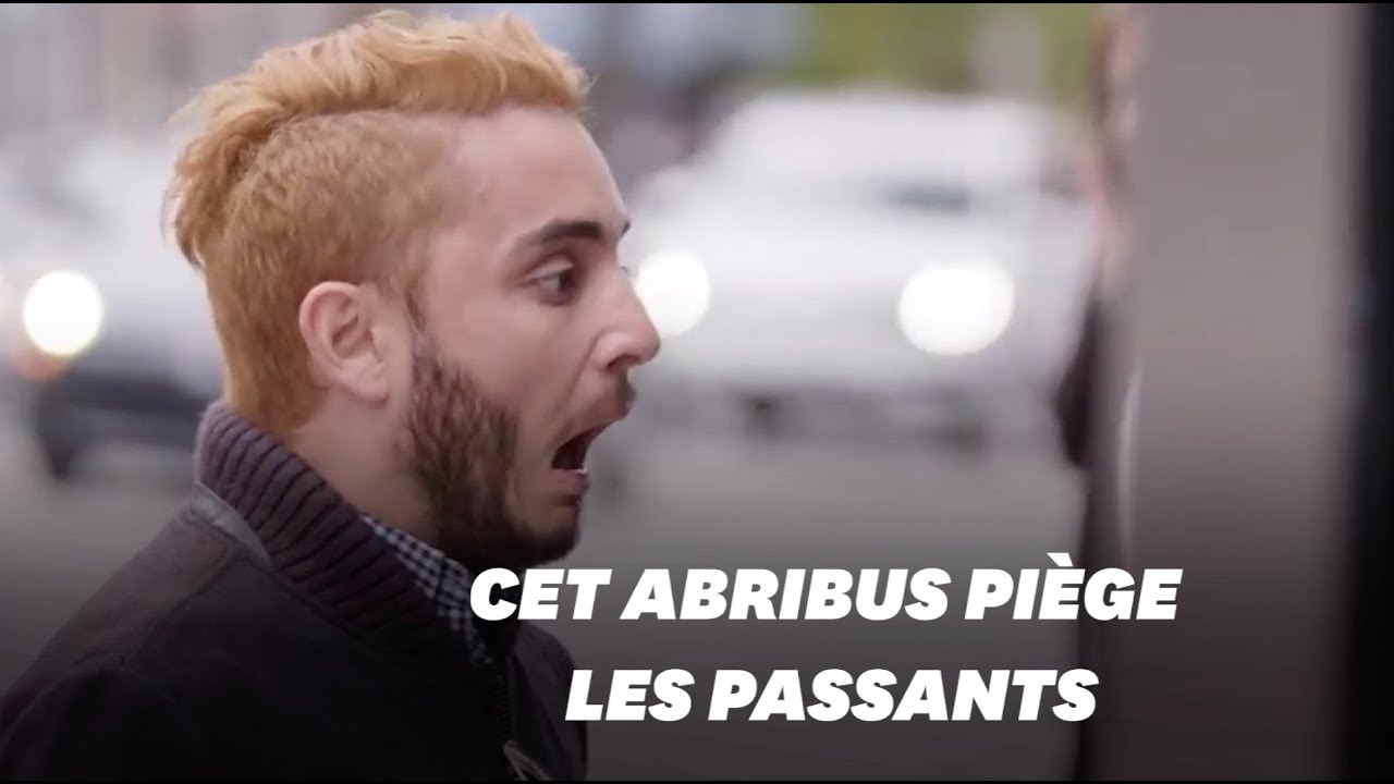 La sécurité routière du Québec piège les passants avec un abribus