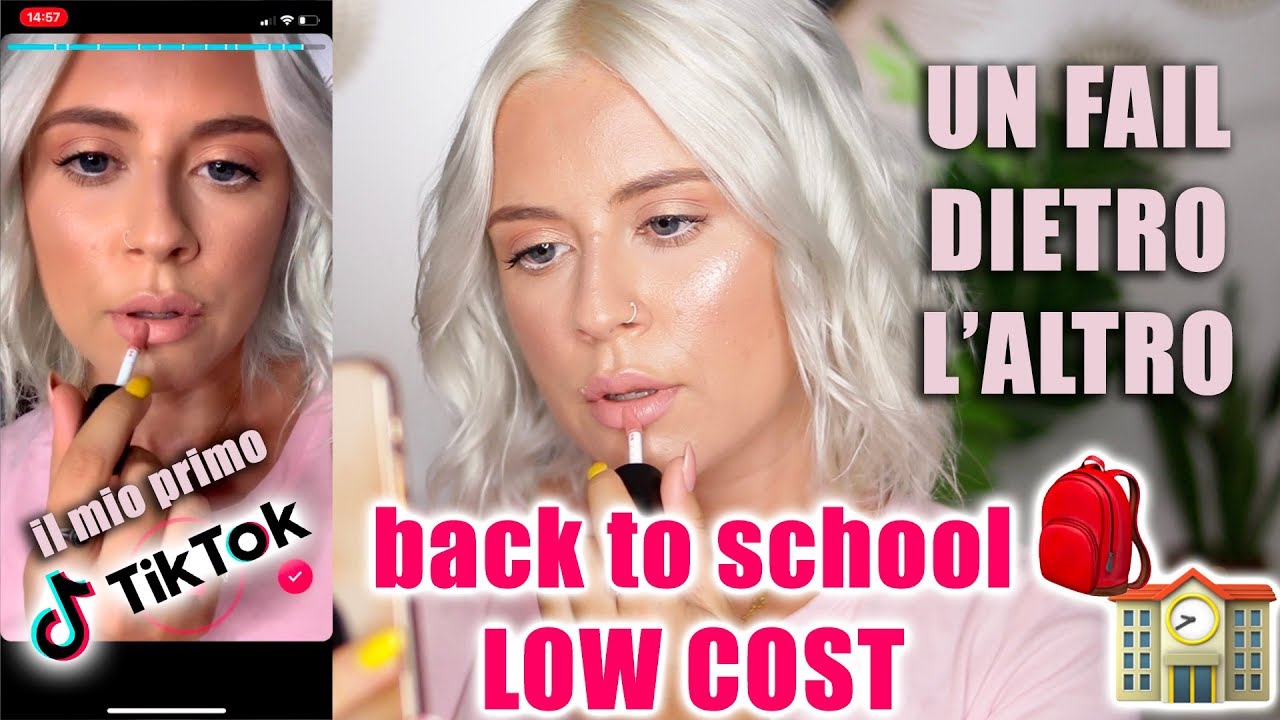 HO FATTO UN TUTORIAL BACK TO SCHOOL SU TIK TOK