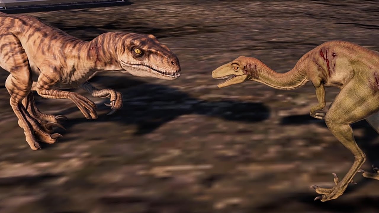 Christmas Battle Royale All 68 Dinosaurs + Raptor Squad & New T-Rex & Raptor Skins (4K 60FPS)