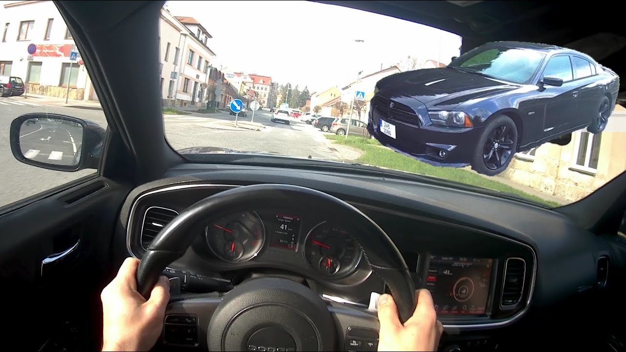 POV Dodge Charger R/T 100th anniversary- LOUD Magnaflow exhoust - external mic