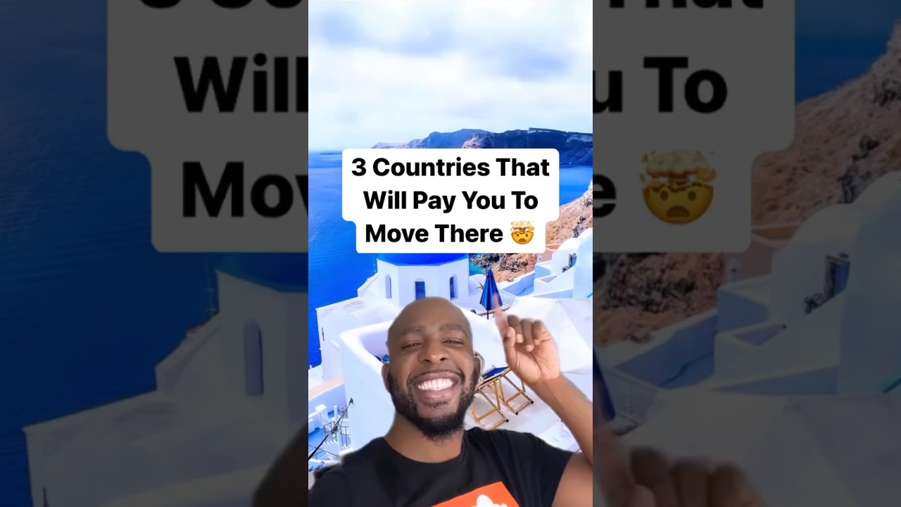 3 Countries That Will Pay You To Move There ✈️