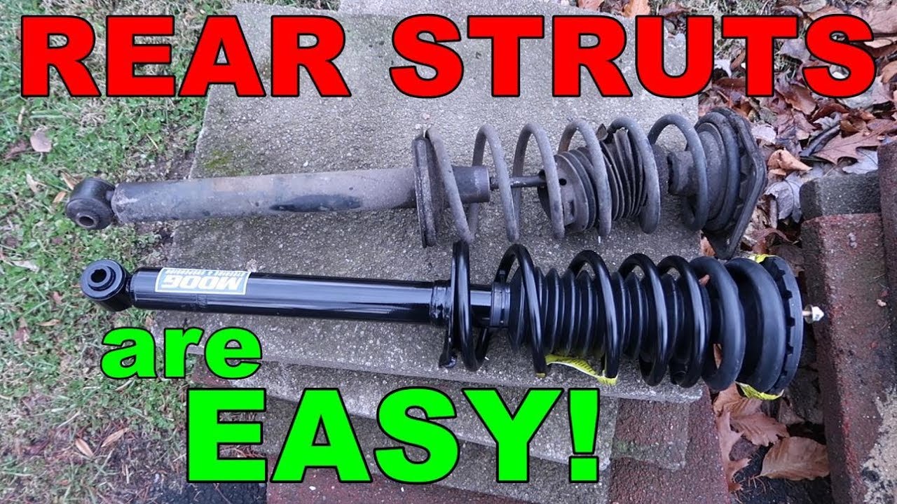 How to REPLACE the REAR STRUTS on a 2000 CHEVY CAVALIER!
