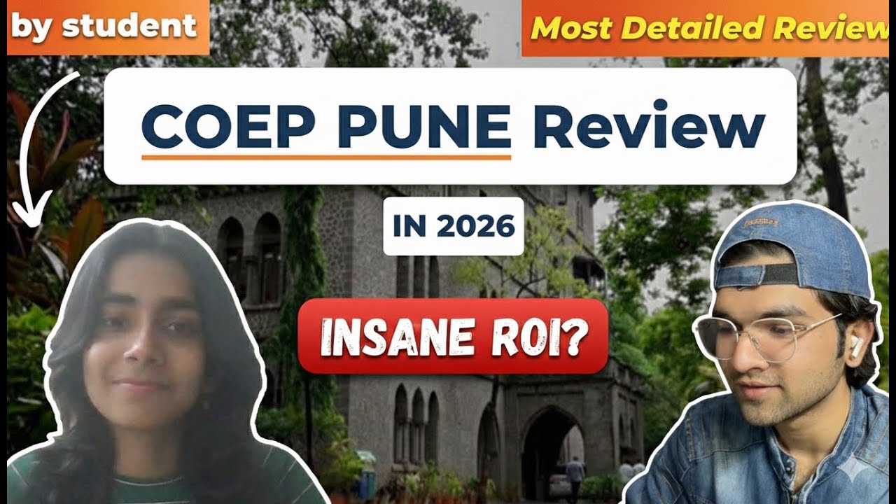 COEP Pune Student Review | Placement, Cutoff, Campus Life | JEE 2026.