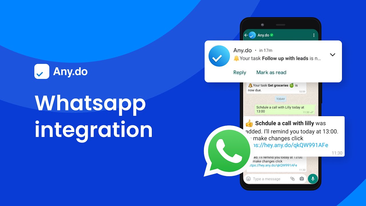 Whatsapp integration with Any.do | Android | Any.do
