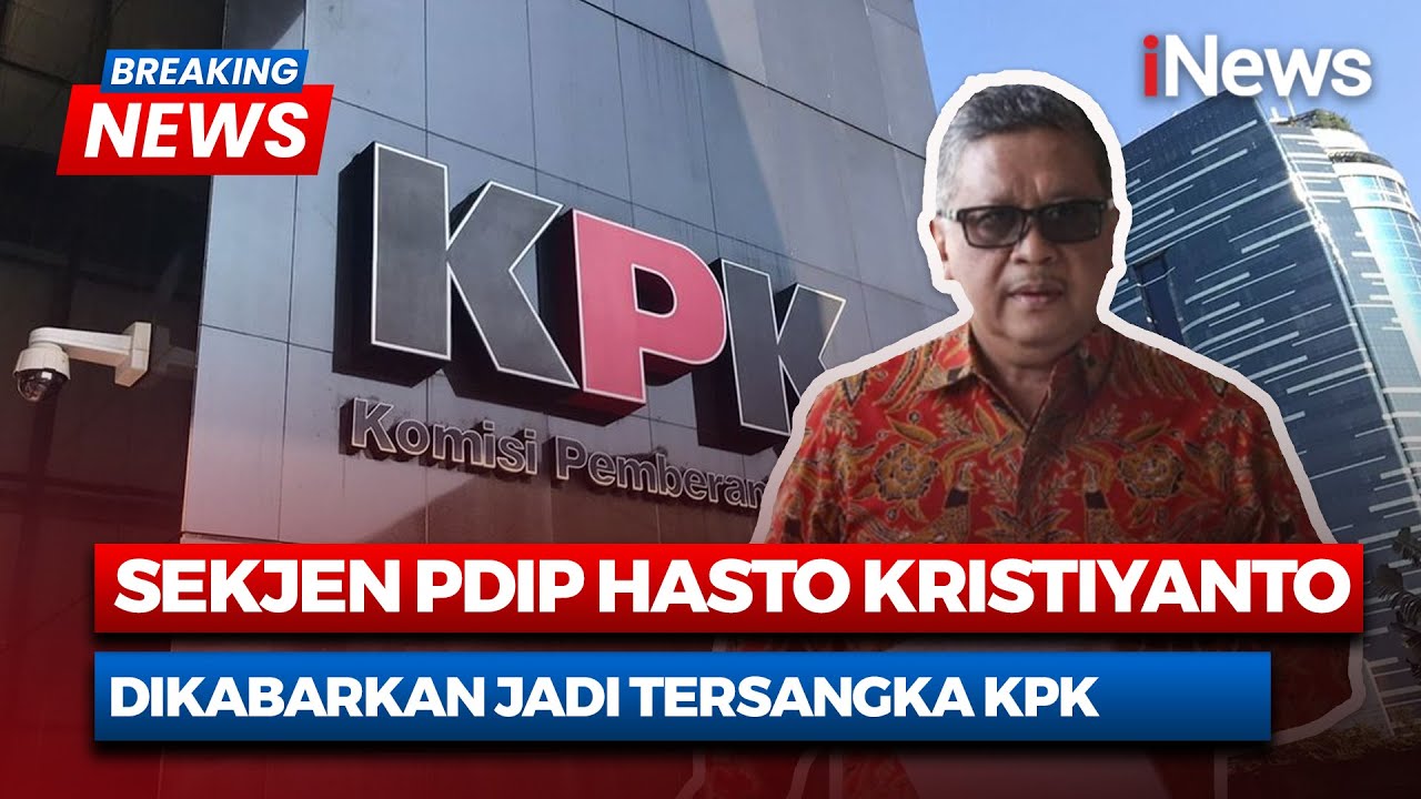 🔴Breaking News - Hasto Kristiyanto Dikabarkan Jadi Tersangka di Kasus Harun Masiku - 24/12