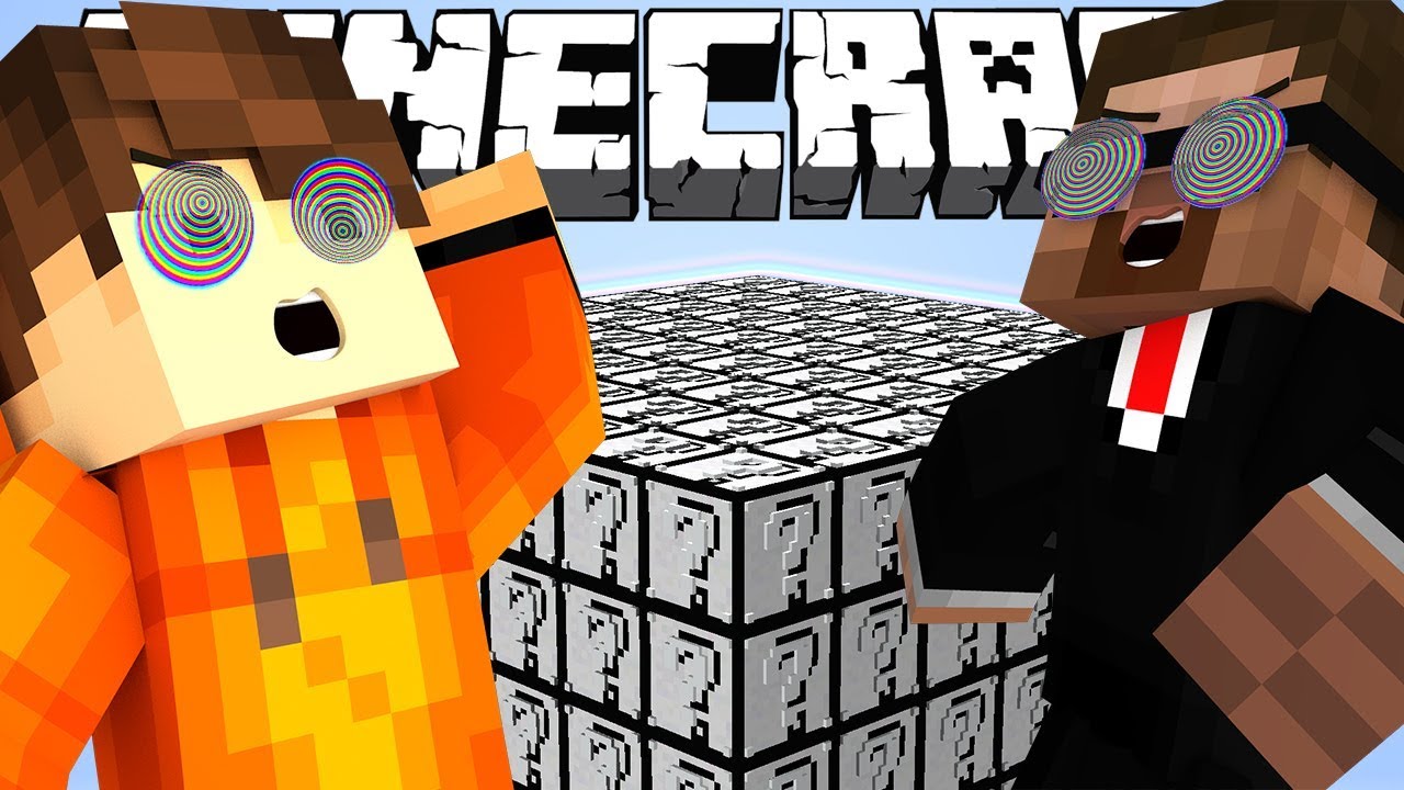 ЛАКИ БИТВА ПОД ГИПНОЗОМ [MINECRAFT ЛАКИ СКАЙБЛОК]