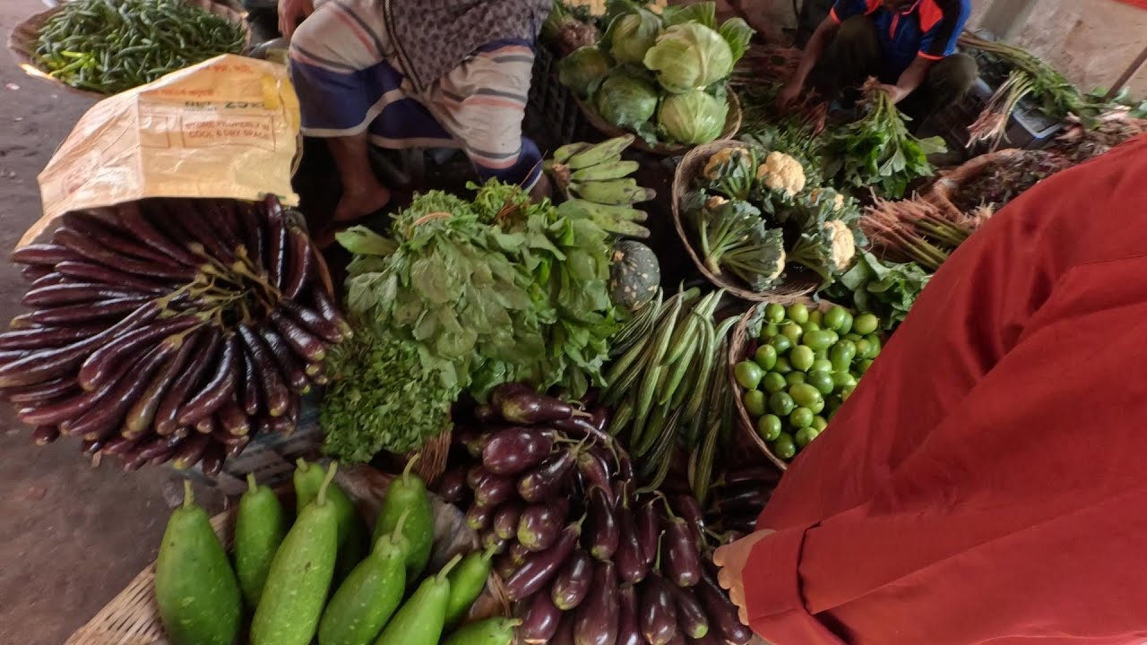 Fish & vegetable market,Sankipara,Mymensingh.