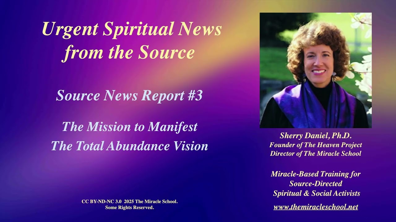 Access Your Total Abundance Vision to Manifest Total Abundance | Spiritual Activism Training