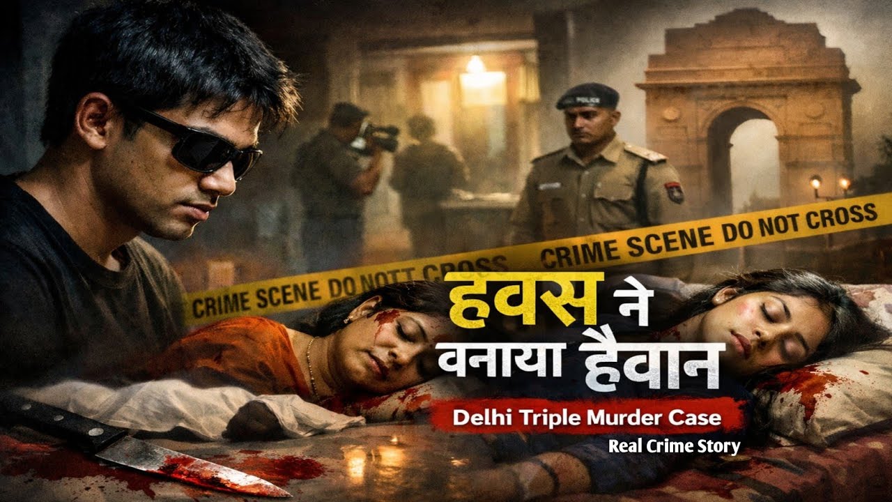 Delhi Triple Murder Case | हवस ने बनाया हैवान, अंधे बेटे ने अपनों को नहीं छोड़ा |True Crime Story
