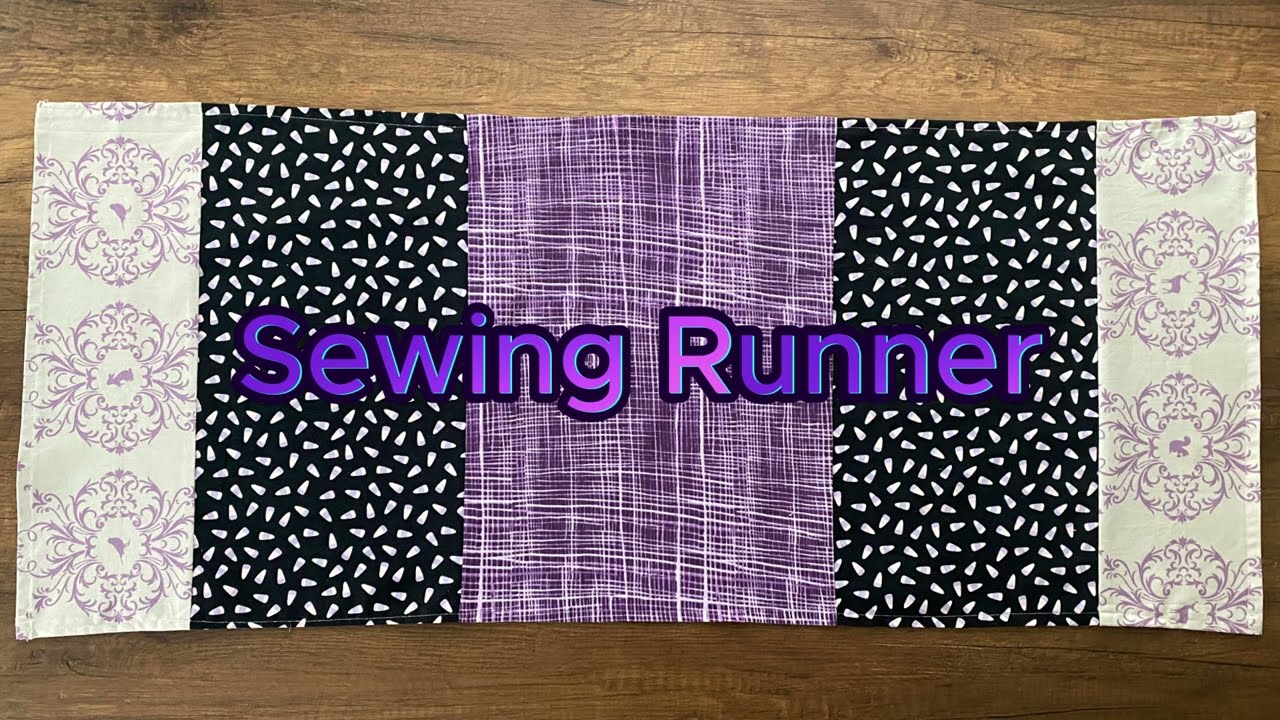 &Ccedil;ok Kolay Par&ccedil;alı Runner Dikimi | Sewing Runner | Easy Patchwork