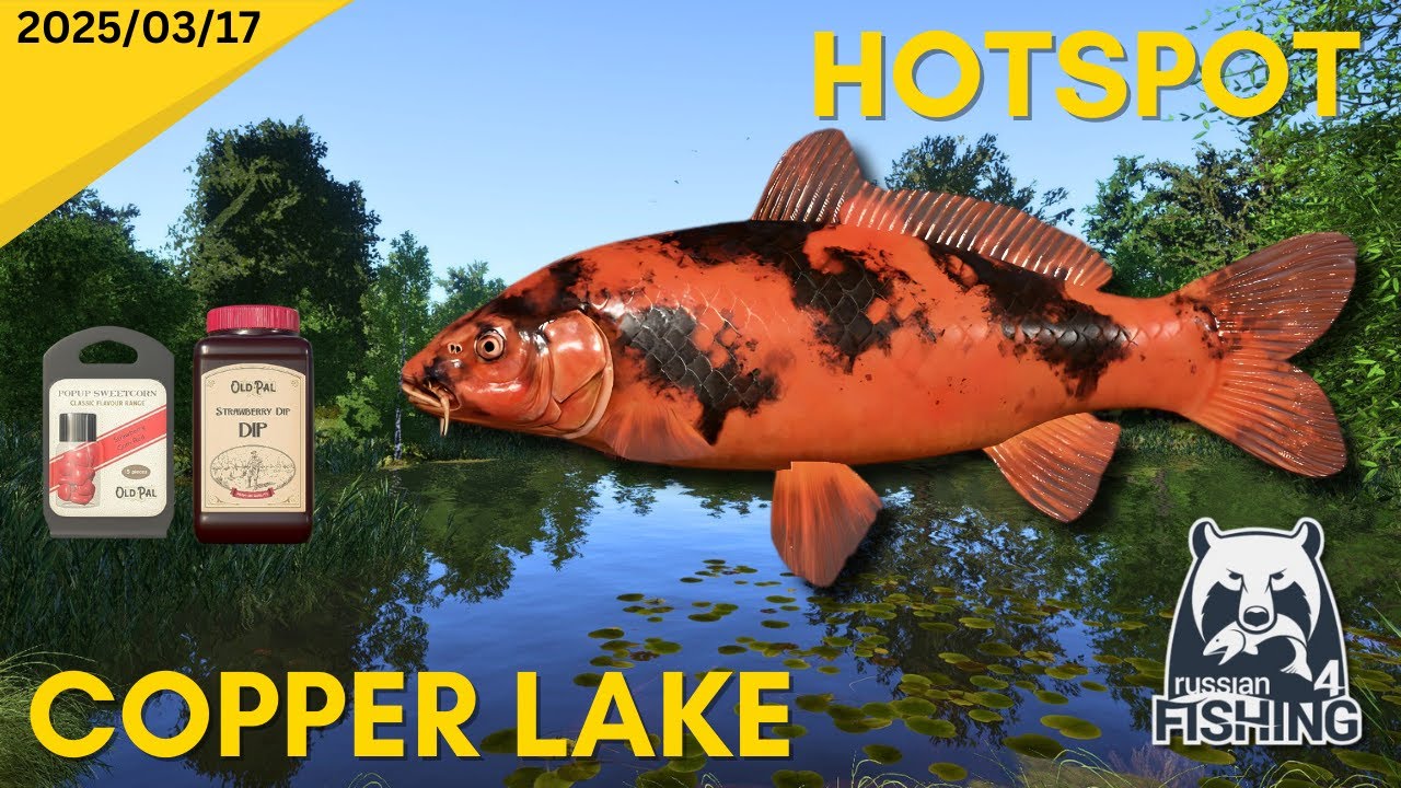 Rare & Valuable fish - Copper lake - Russian Fishing 4