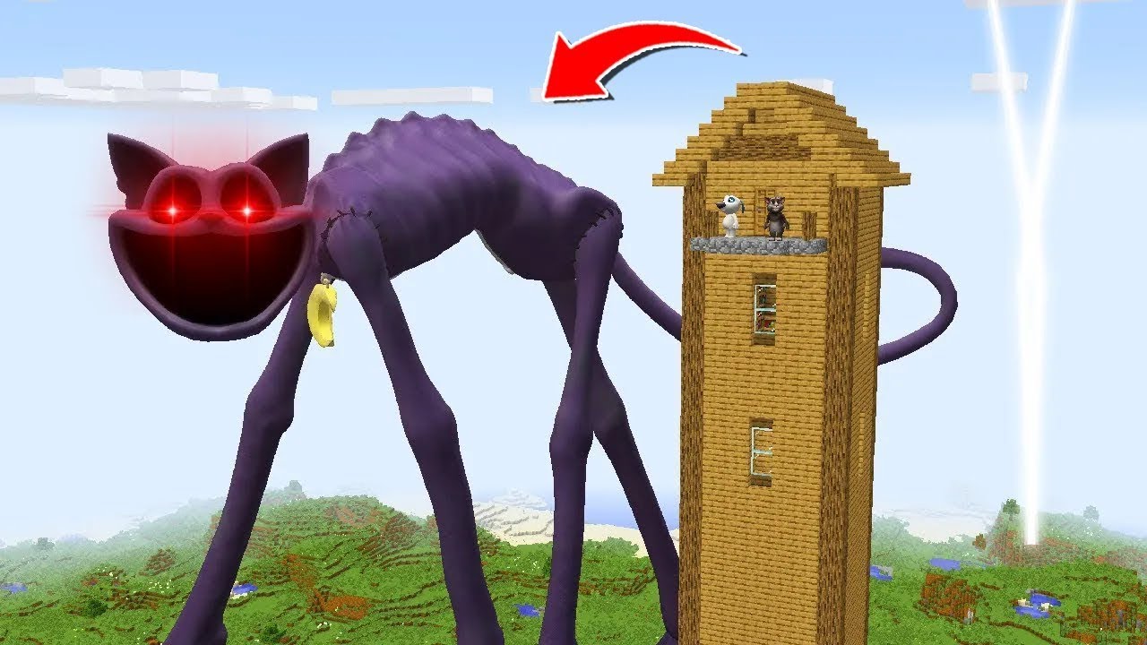 i Found Scariest CATNAP 😱😱 in Minecraft Part 6 | Minecraft Horror |