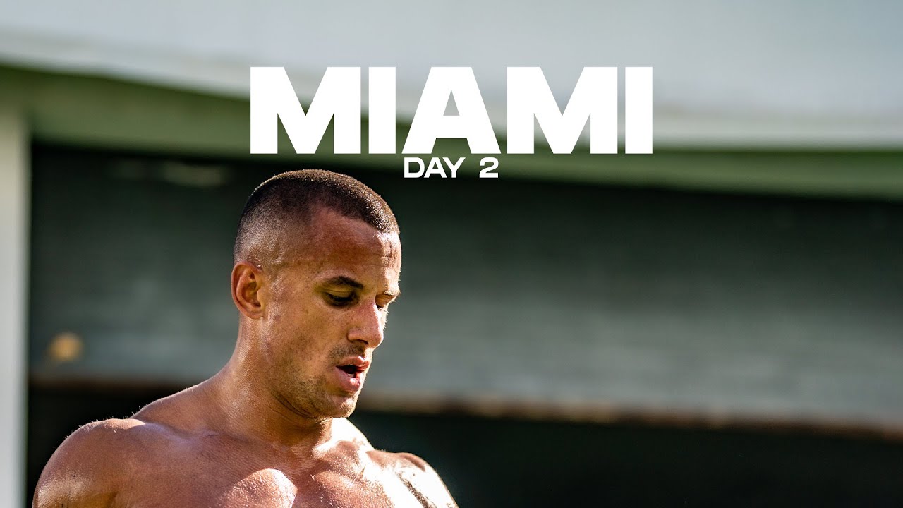 MIAMI - Day 2 - Train, Eat, Sleep, Repeat.