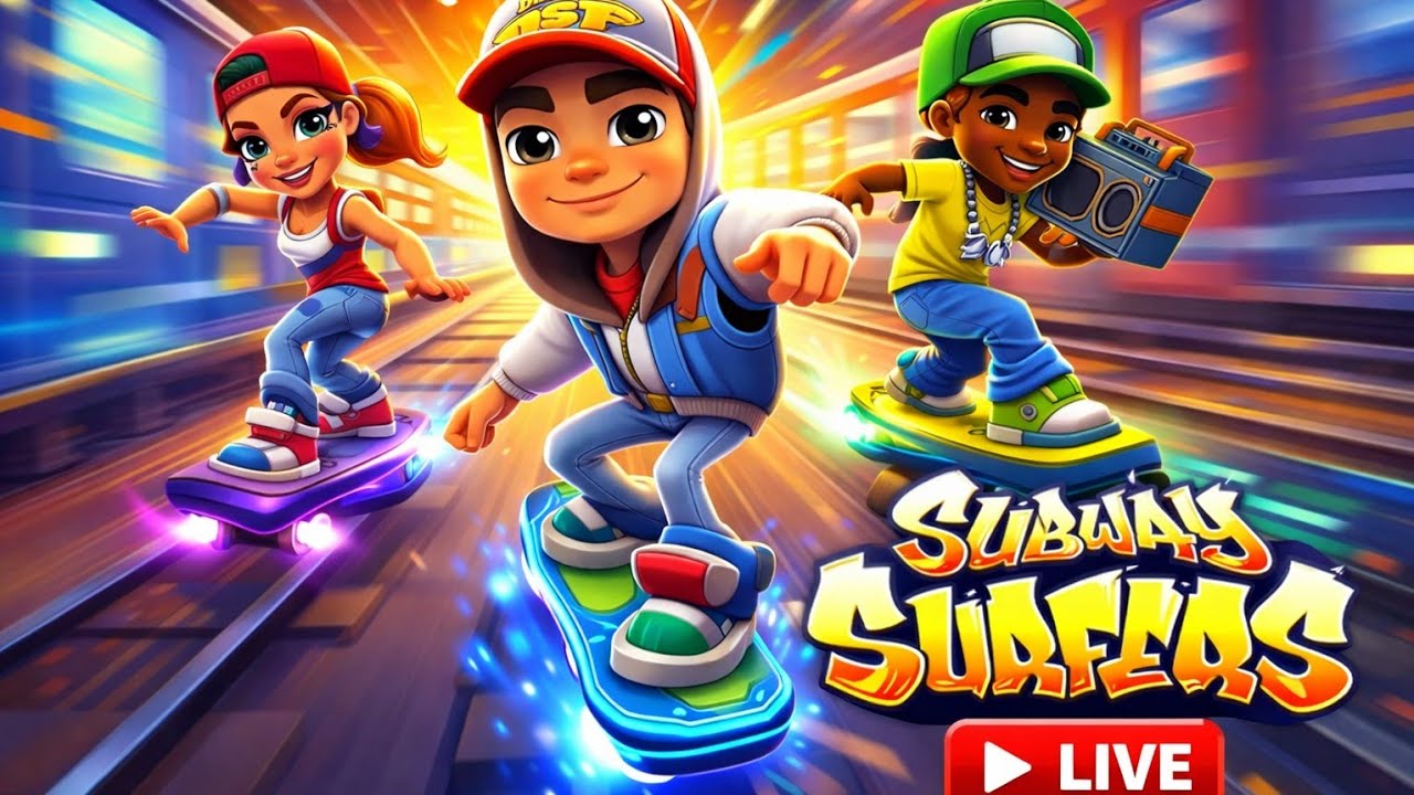 🟠 subway surfers live Gameplay #gaming