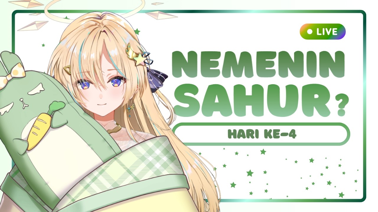 sahur day 4! - baru bangun...hehe (FREE TALK)