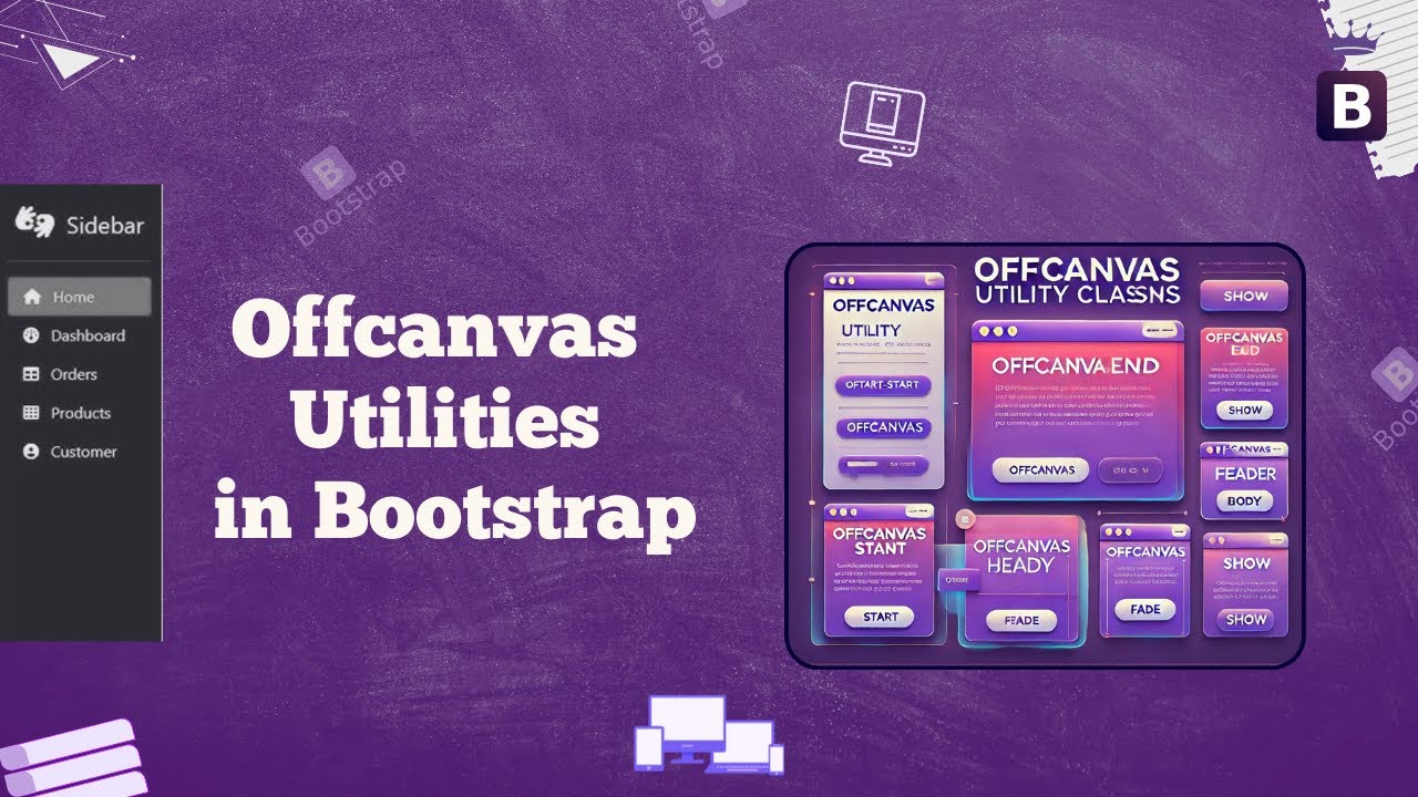 #26 Create Responsive Sidebars 📱 with Bootstrap offcanvas🎨| Sidebar Made Easy!
