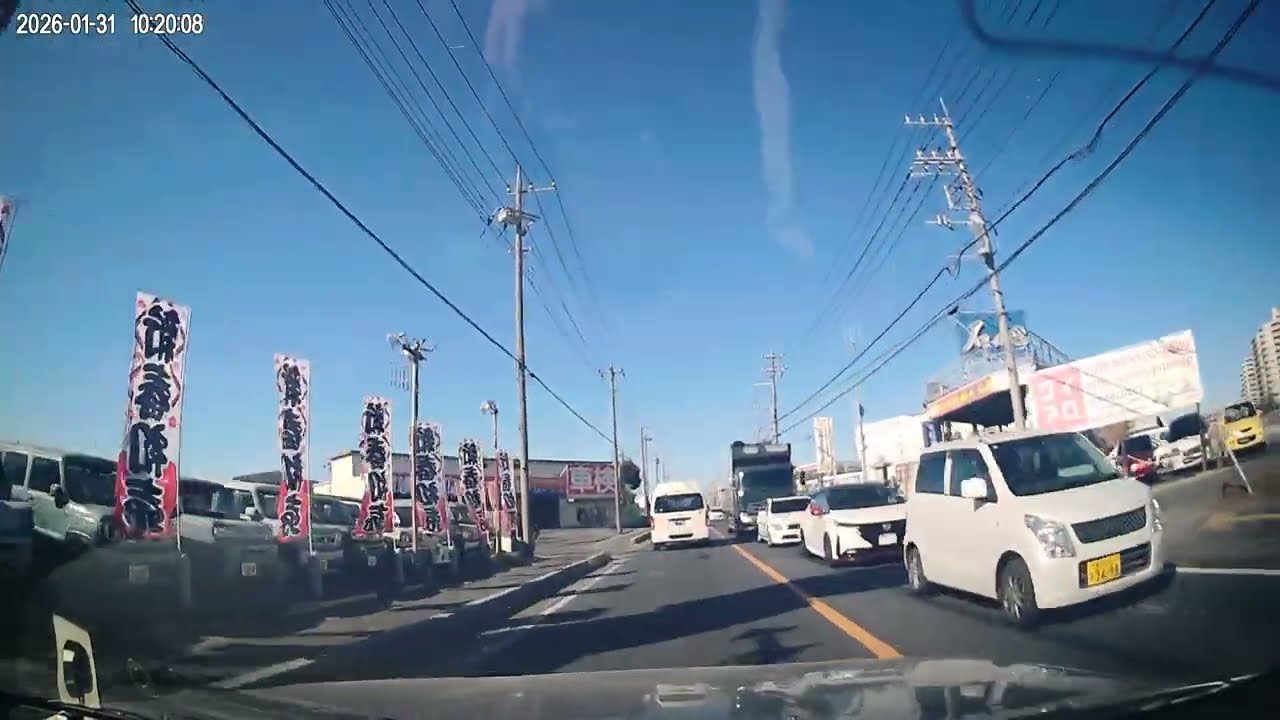 ドラレコ　2026.01.31　10:22　駒形