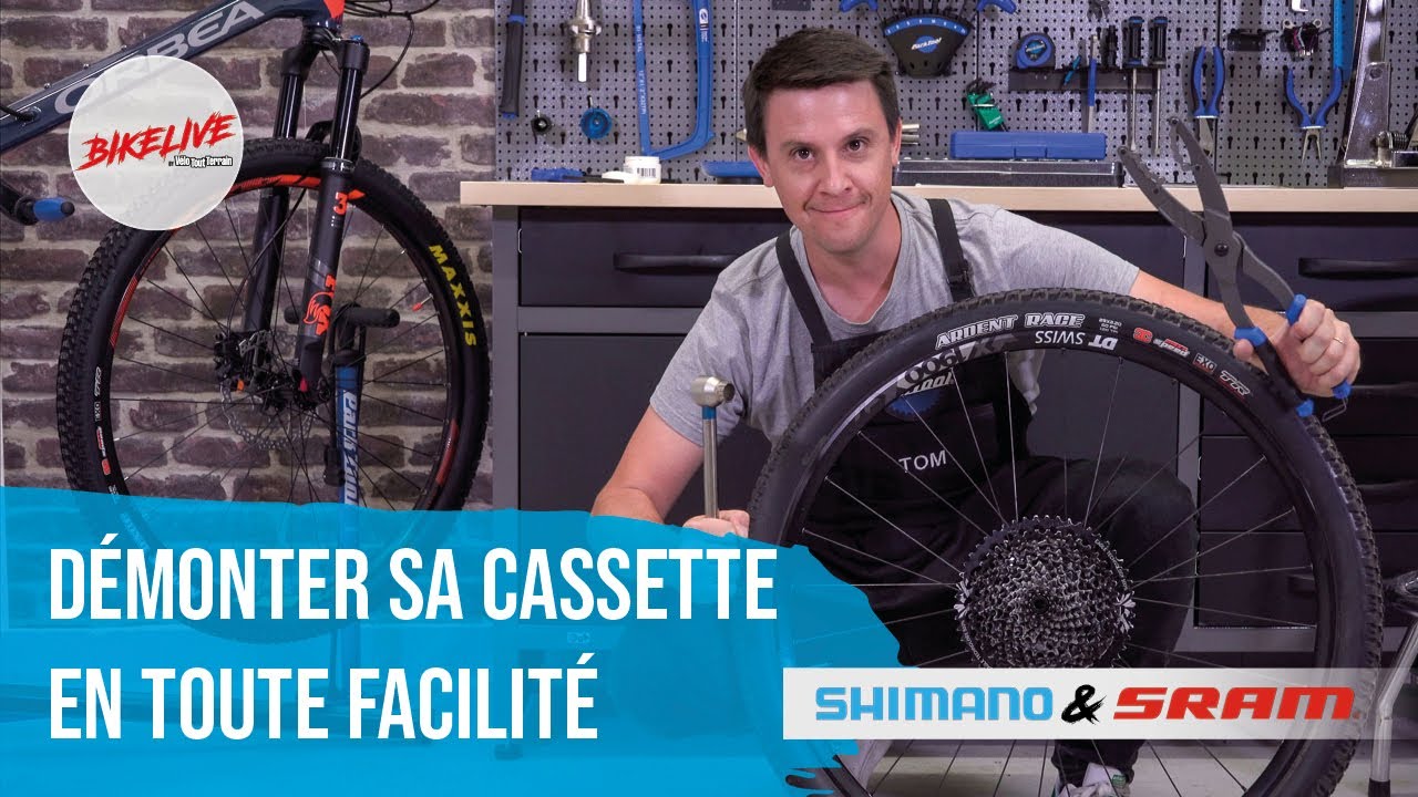 Tuto vélo - Démonter sa cassette facilement !