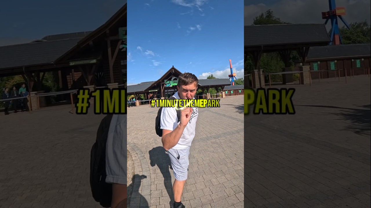 Тематические парки Emerald/Tayto Park, 1 минута