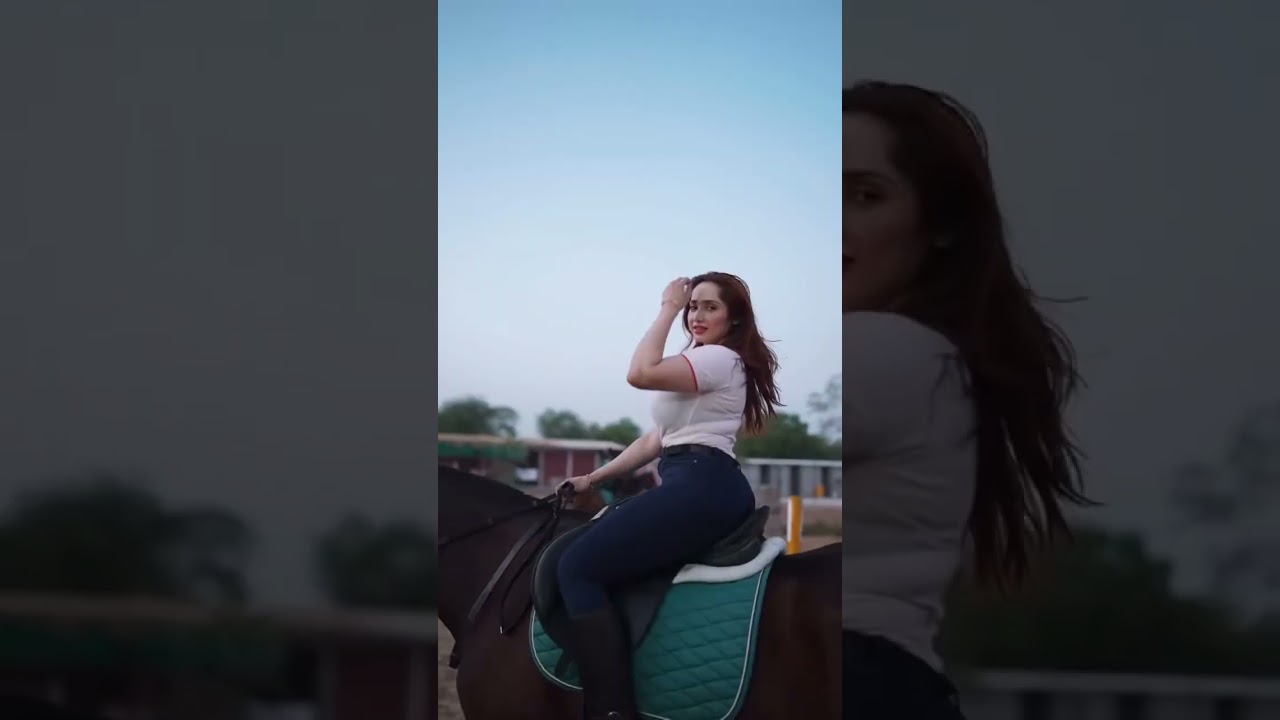 Aditi Mistry loves horse