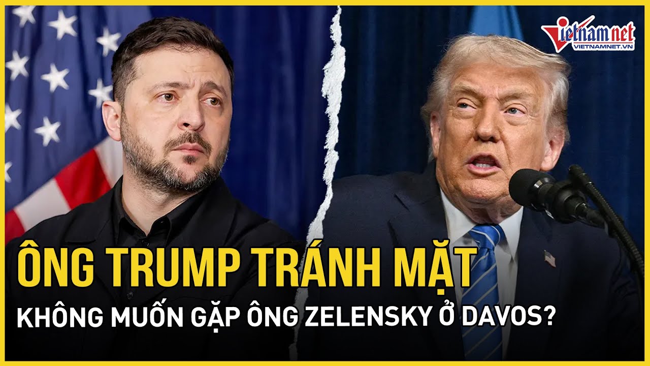 Bất ngờ thái độ của TT Trump với TT Zelensky tại Davos, phái đoàn Kiev “trắng tay” sau đàm phán ở Mỹ
